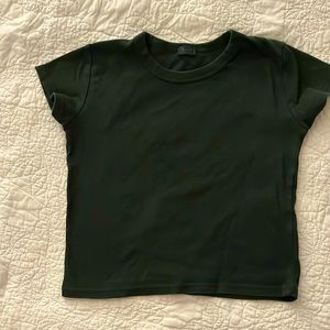 Green Brandy Melville shirt